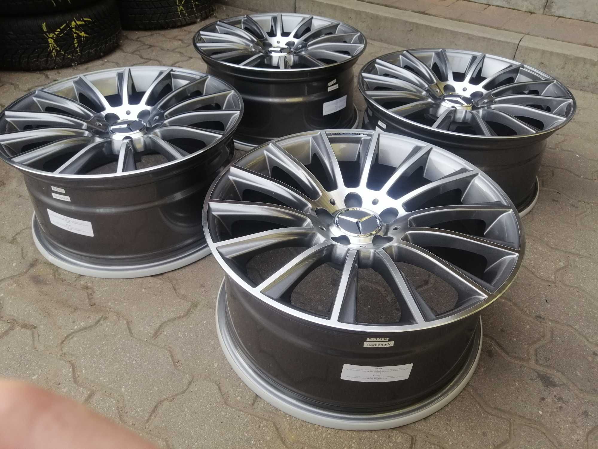 Felgi aluminiowe 5x112 R 18 Alufelgi oryginalne Carbonado Mercedes AMG