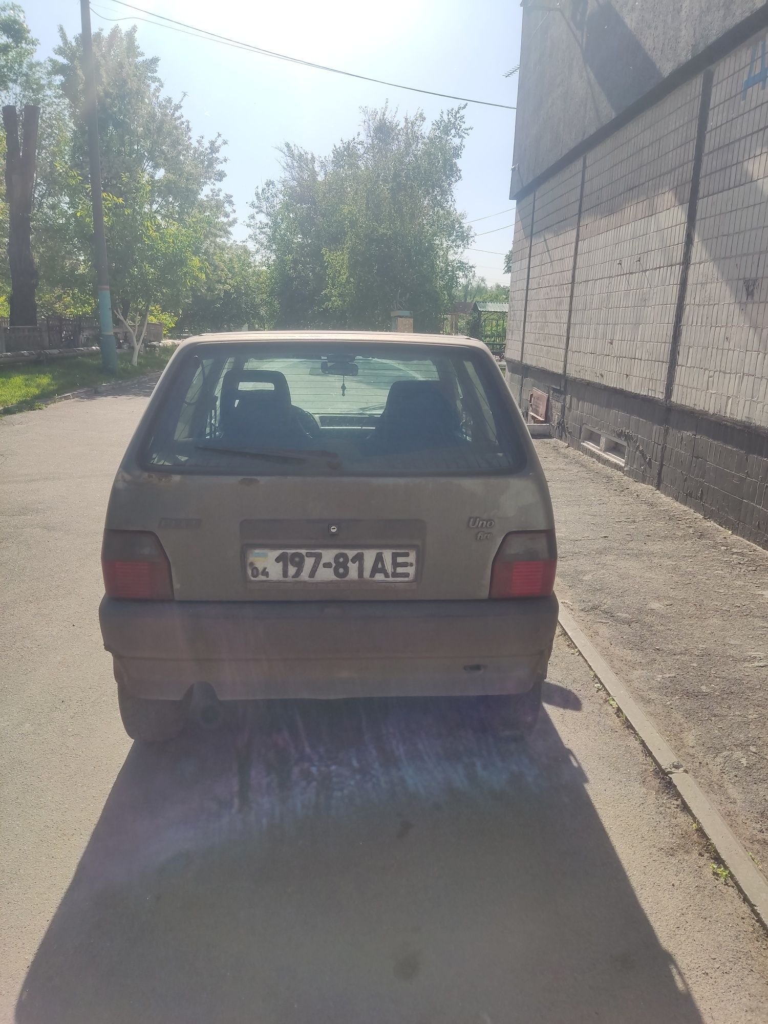 Fiat uno 1985 моно ижектор