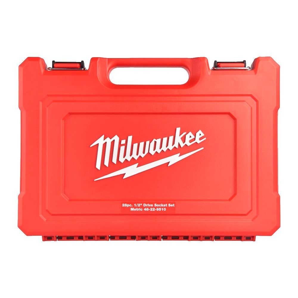 Набір метричних головок Milwaukee 1/2" 28 шт (4932471864)