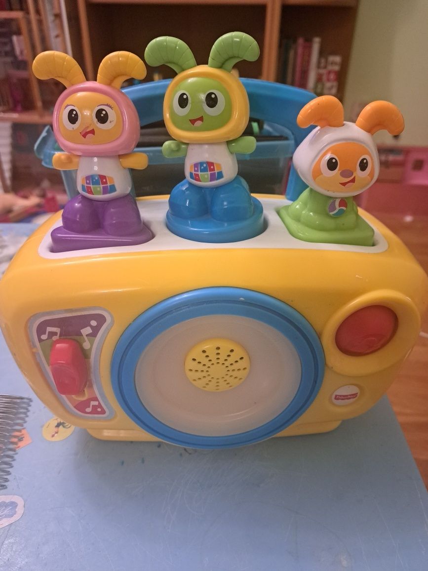 Magnetofon interaktywny fisher price BOOMBOX