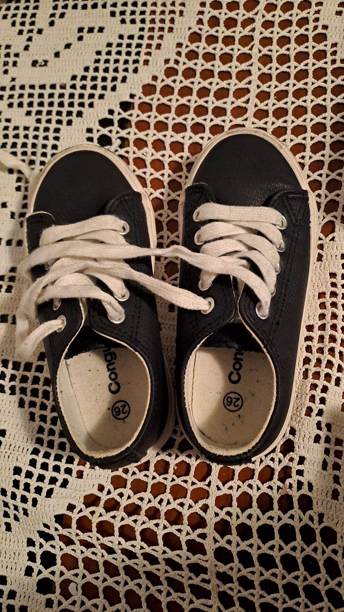 Tenis azul escuro 26