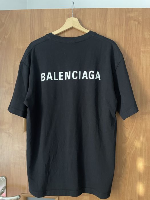 Koszulka męska Balenciaga, oryginalna, z metką