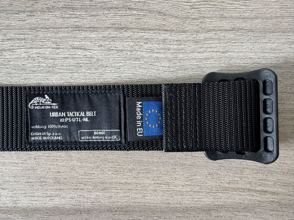 Pas Helikon UTL Urban Tactical - Black M , torba zrzutowa i ladownica