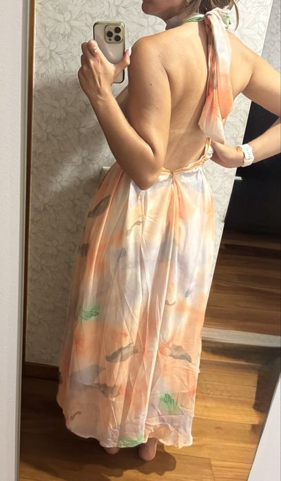 Vestido multicolorido