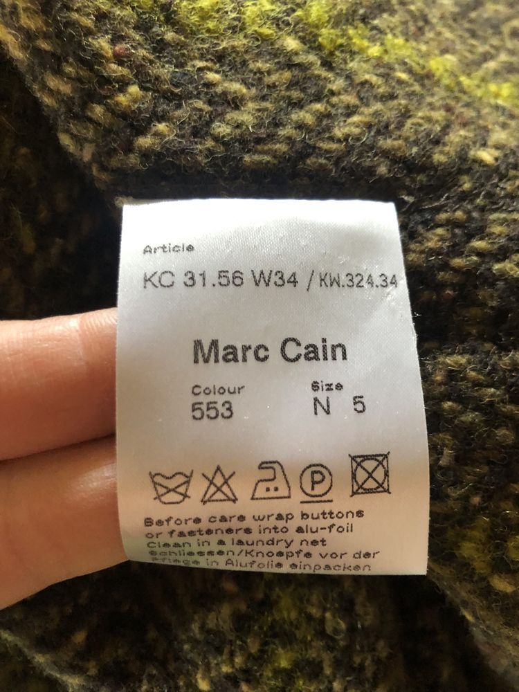 Żakiet wełniany Marc Cain