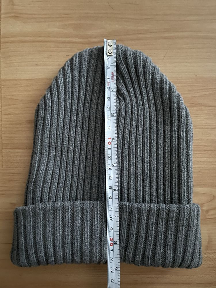 Ciepła czapka 100% bawełna, dwuwatstwowa, 4F, S/M, męska. młodzieżowa.