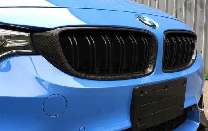 Nerki Grill BMW M3 M4 4 F80 F82 F32 F33 F36 Carbon