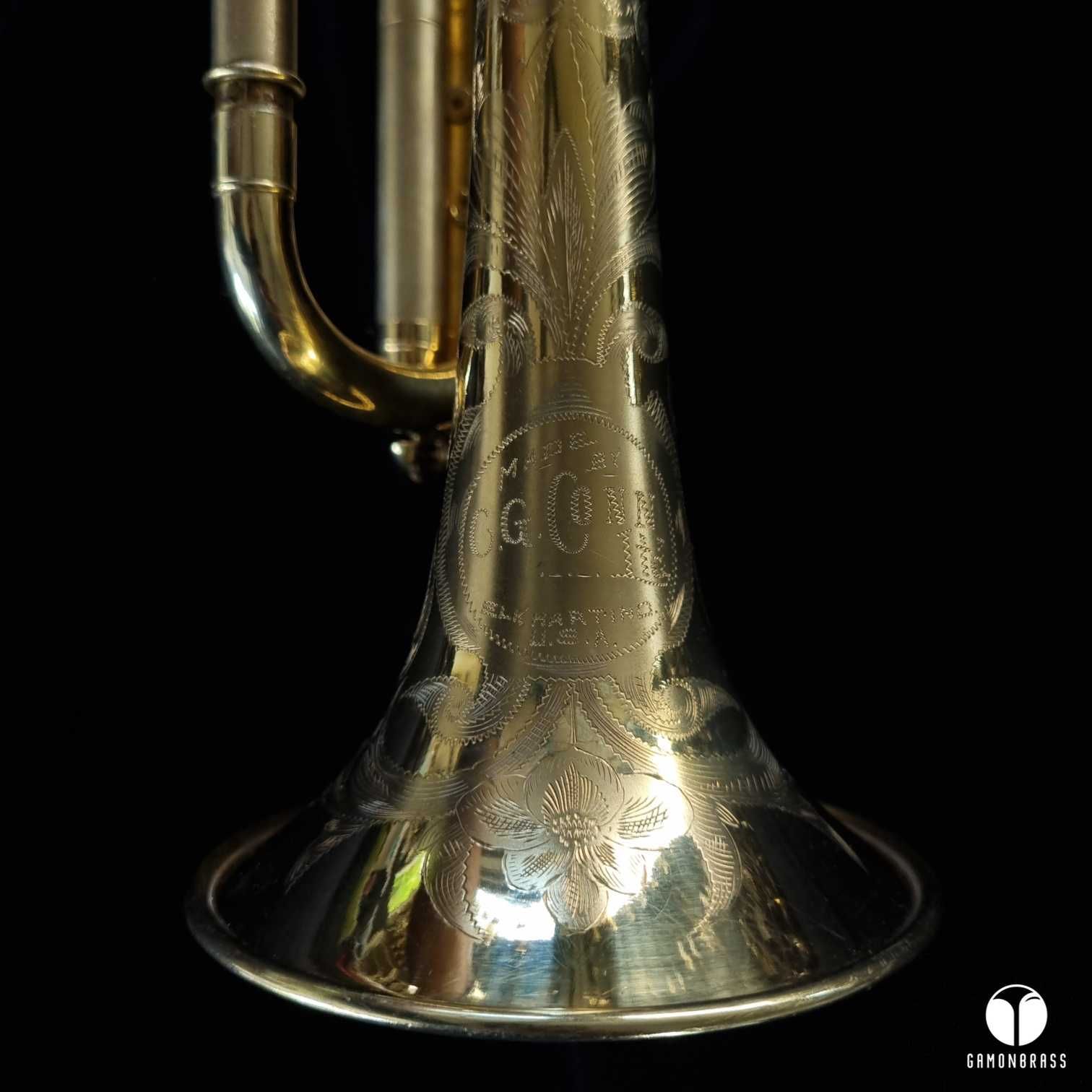 Kornet Conn 80A New Wonder  pozłacany futerał ustnik gamonbrass