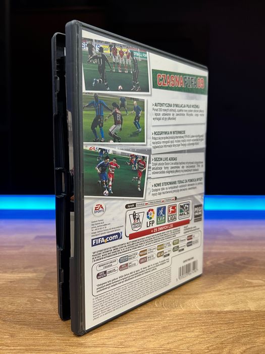 FIFA 09 (PC PL 2008) DVD BOX polskie premierowe wydanie