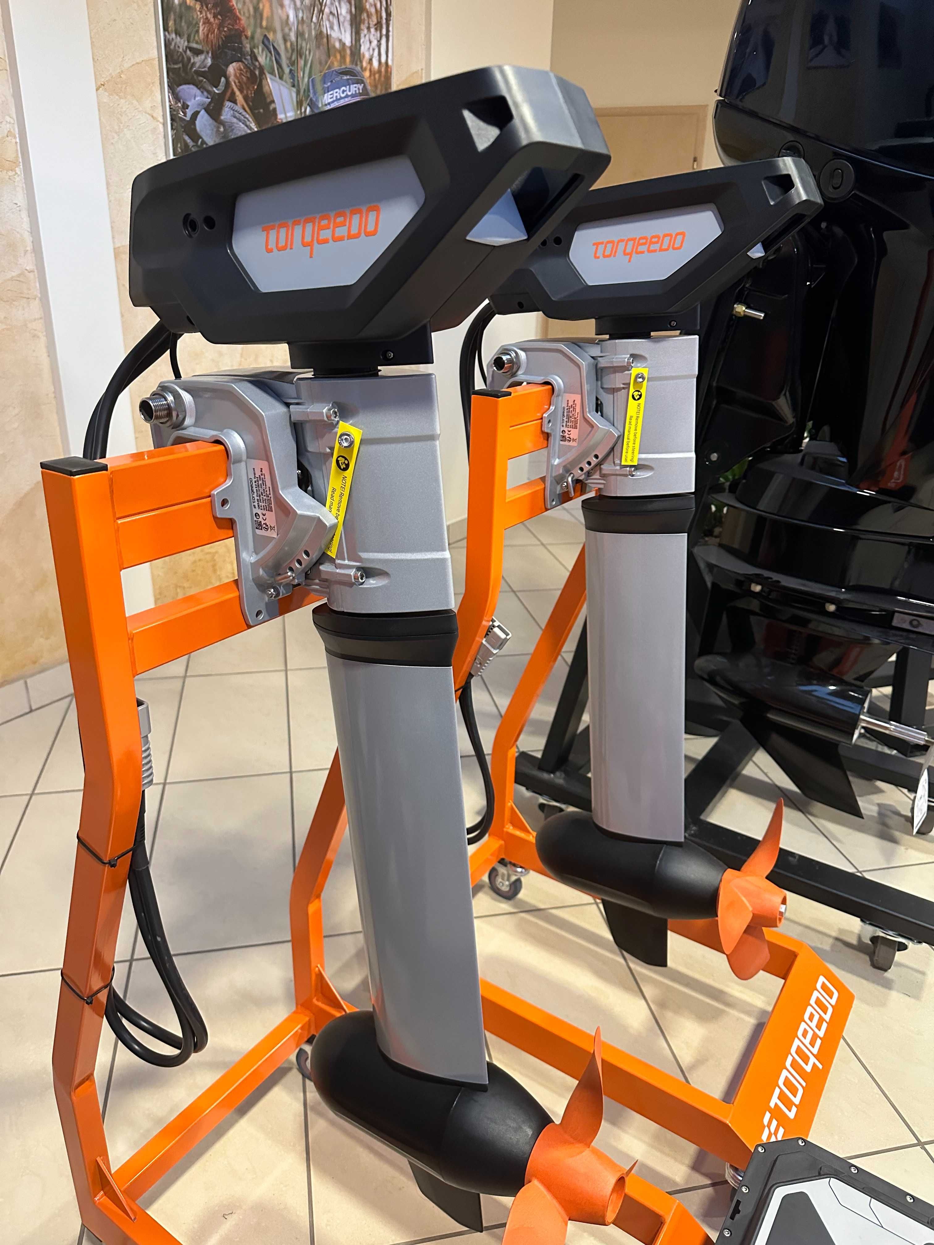 Kompletny zestaw - Elektryczny silnik zaburtowy TORQEEDO 6.0 RL 9.9KM