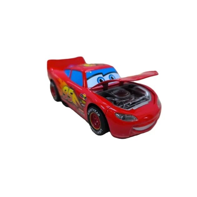 Дитяча колекційна металева Машинка Блискавка Маквін інерційна
