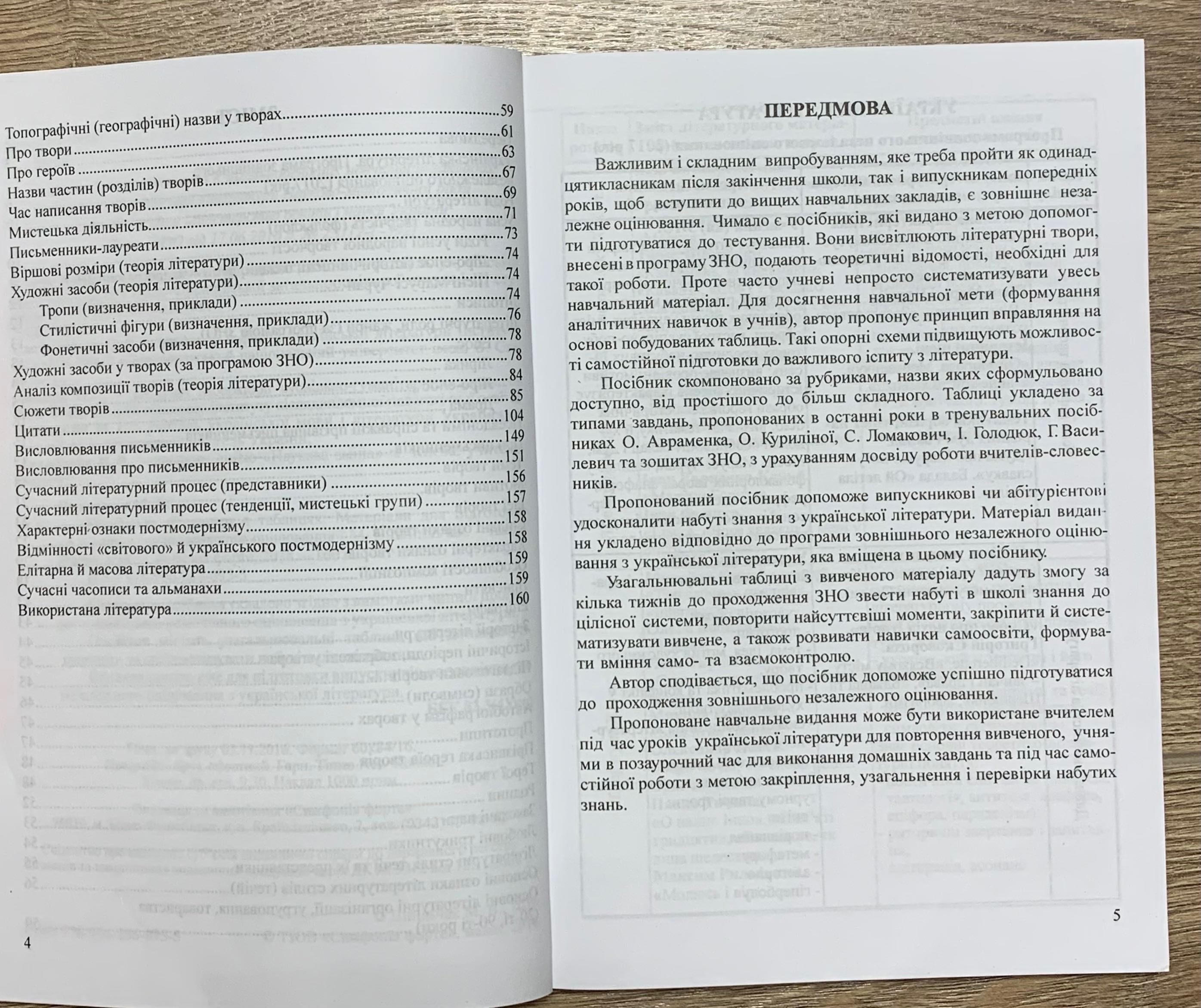 Українська література в таблицях. Підготовка до
ЗНО.М. Шпільчак