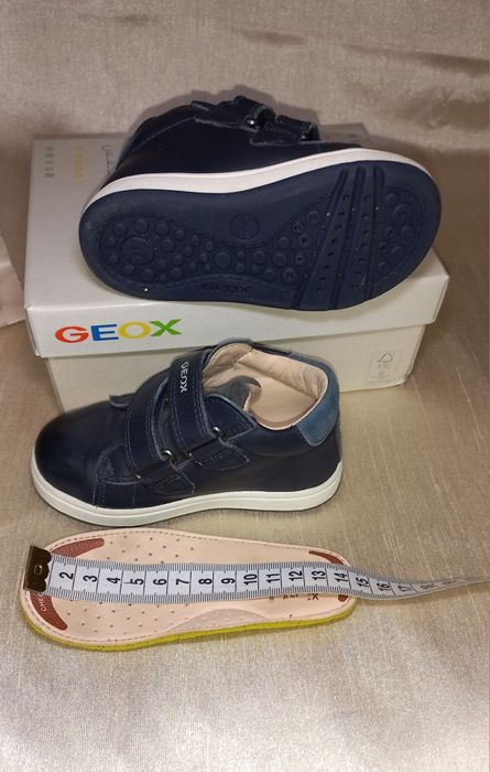 Черевики Geox 22 шкіряні туфлі кросівки для хлопчика