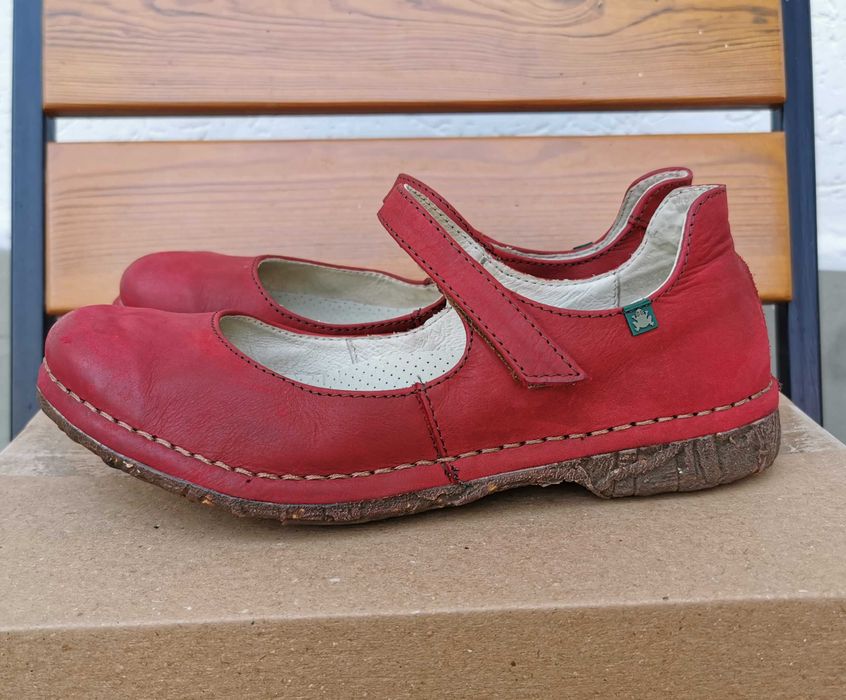 Кожаные туфли мокасины босоножки El Naturalista Angkor 38 р. Оригинал