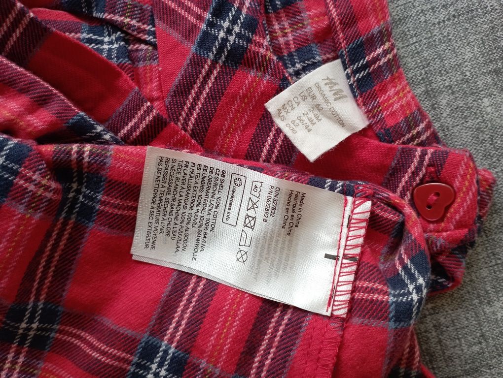 Sukienka niemowlęca rozm 62(2-4m)H&M