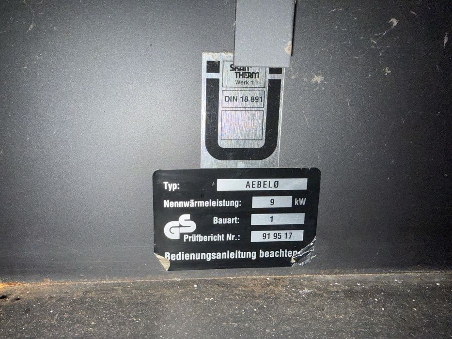 Kominek wolnostojący 9kW