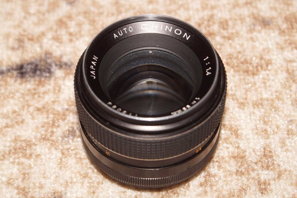 Chinon Auto 55mm f/1.4 Tomioka m42
