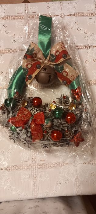 Stroik świąteczny wiszący
