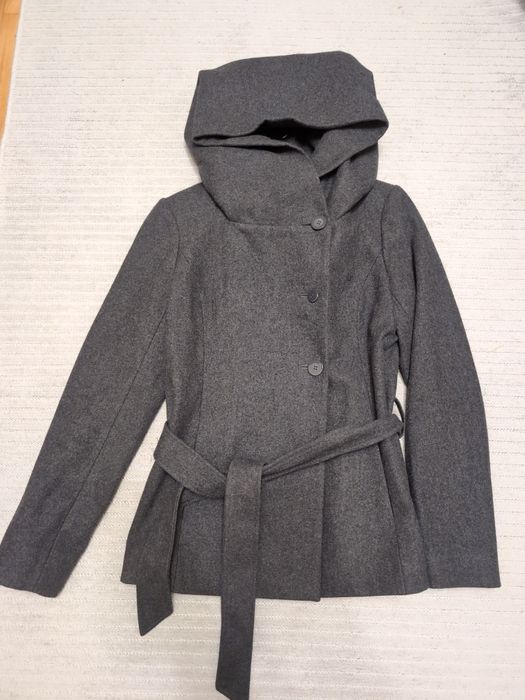 Пальто zara демісезон М розмір вовна відмінний стан