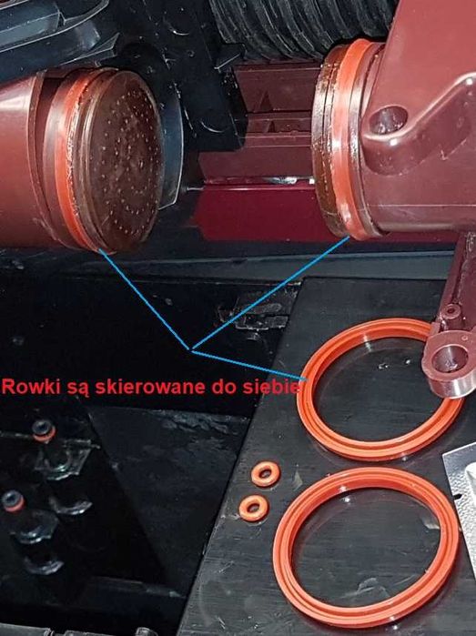 Zestaw uszczelki smar ekspres WMF 450 500 Schaerer 800 900 Solis 1000