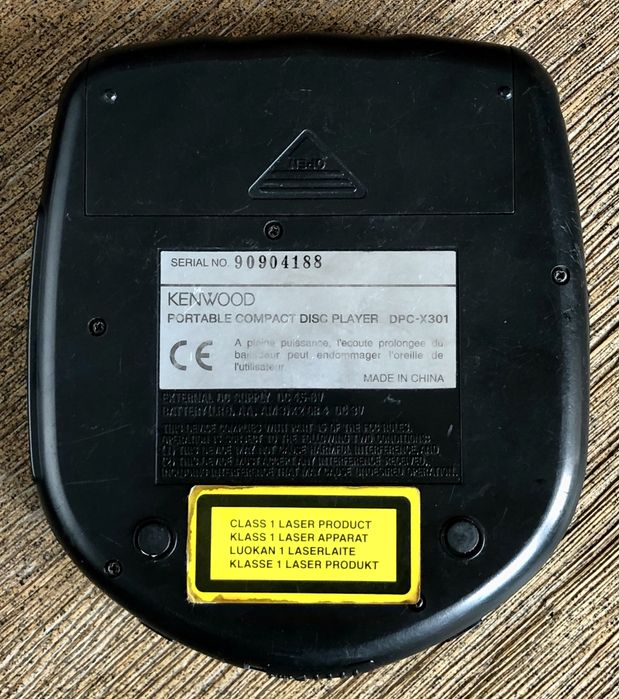 KENWOOD DPC-X301 Extra Bass Boost odtwarzacz płyt CD player Discman