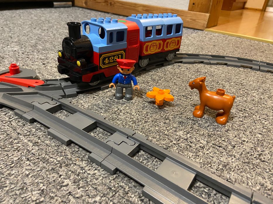 Podwójne tory LEGO DUPLO Mój Pierwszy Pociąg