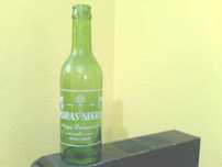 garrafas  pirogravadas