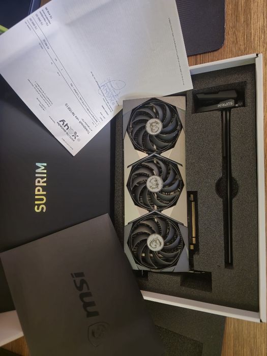 MSI Nvidia Geforce RTX 3080 TI SUPRIM X 12GB