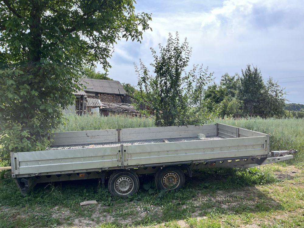 Прицеп двохосний (причіп 5х2,4х0,5)