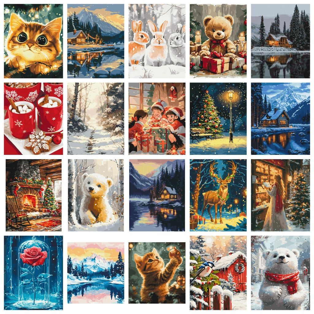 Картини за номерами 50×40