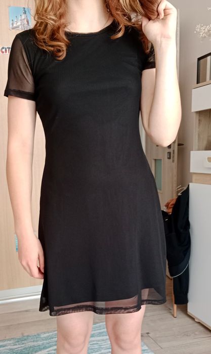 Cropp sukienka mała czarna XS