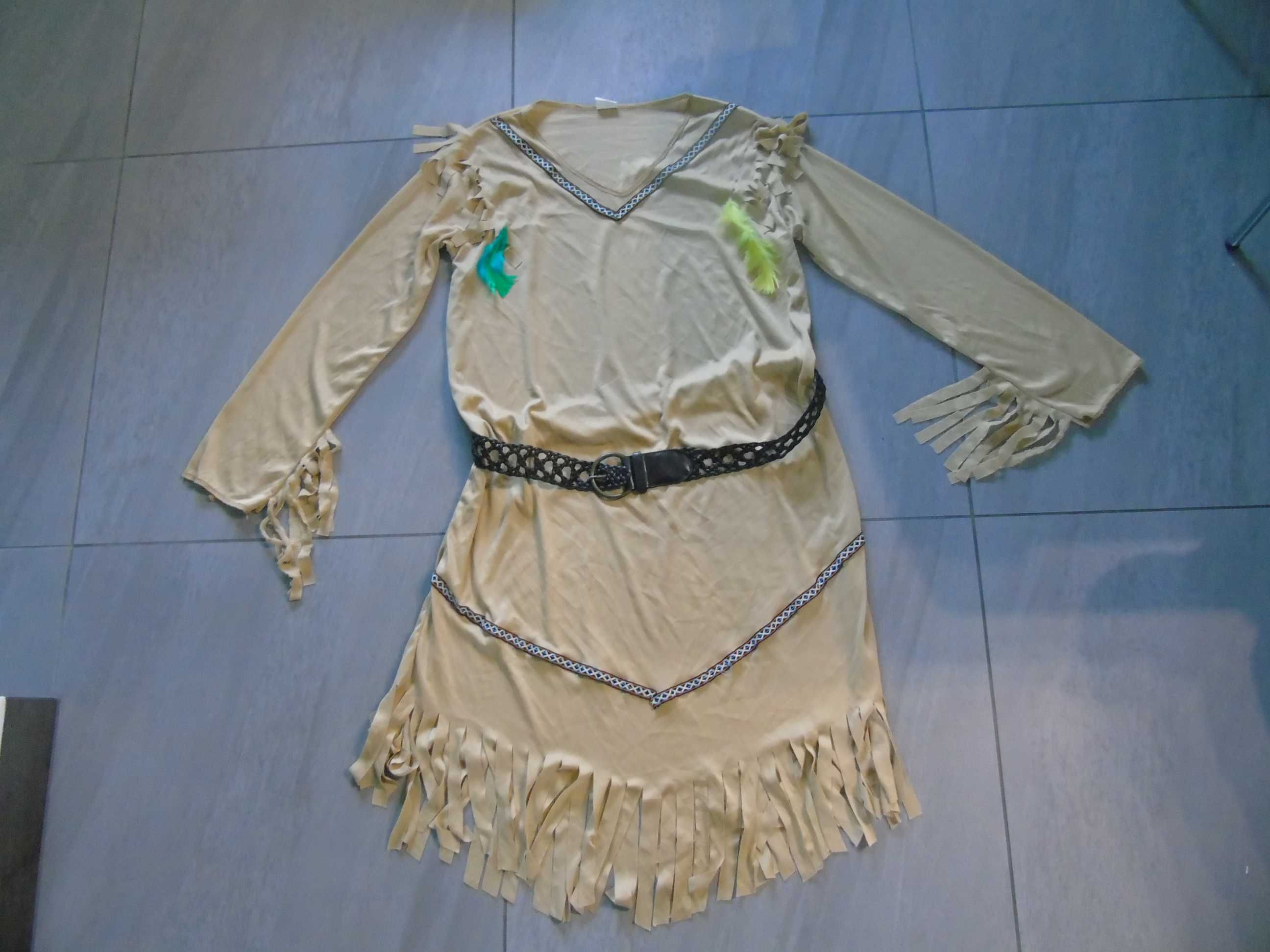 Strój sukienka Pocahontas Indianka L/XL