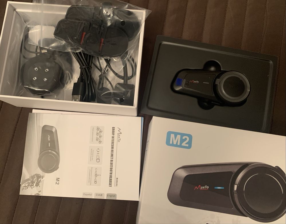 NOWY interkom MaxTo M2 radio bluetooth