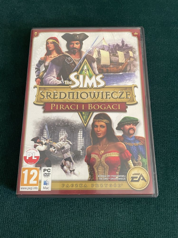 Gra PC - The Sims Średniowiecze Piraci i Bogaci PL dodatek unikat