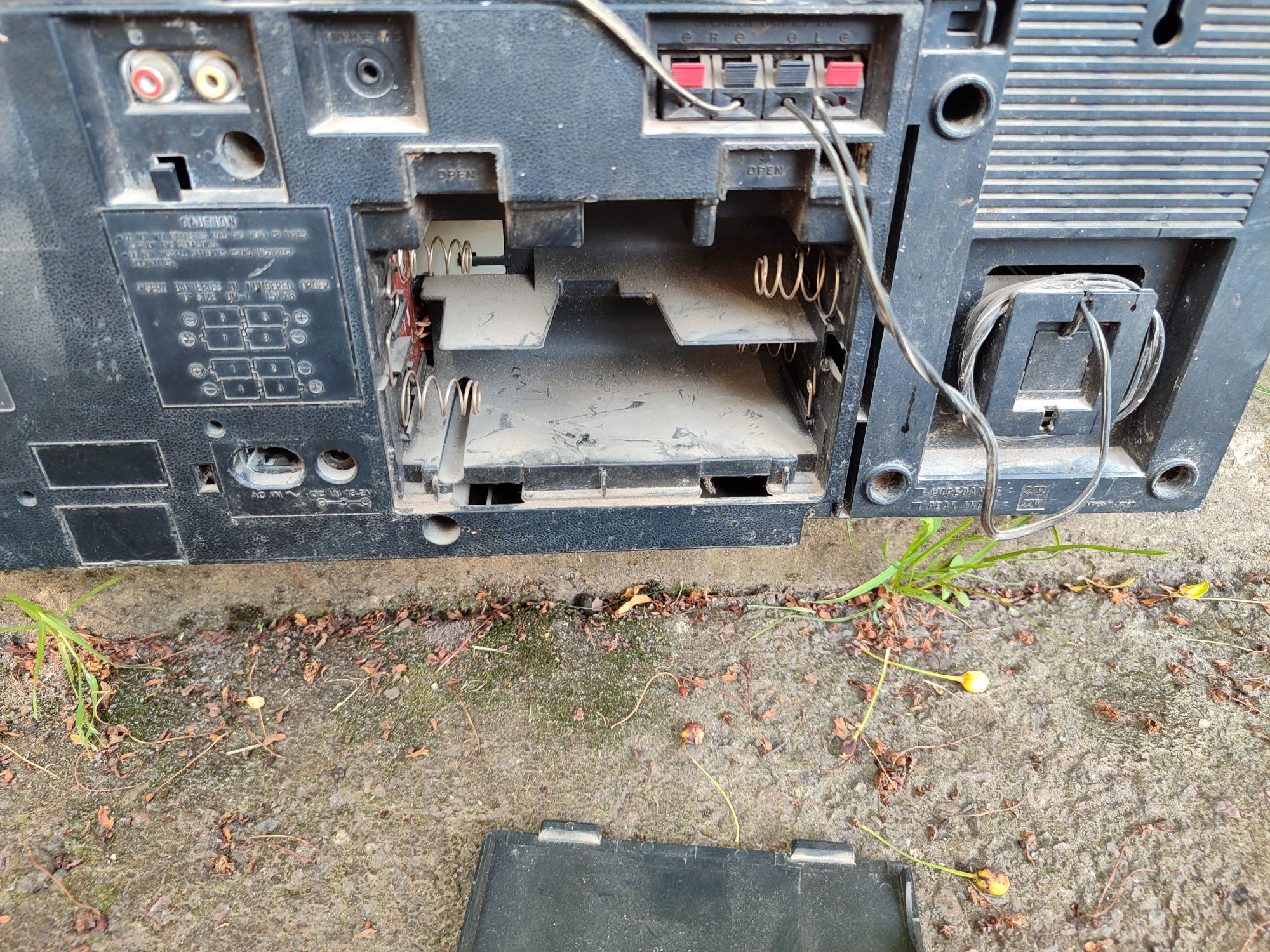 Магнітофон panasonic rx-cw31l