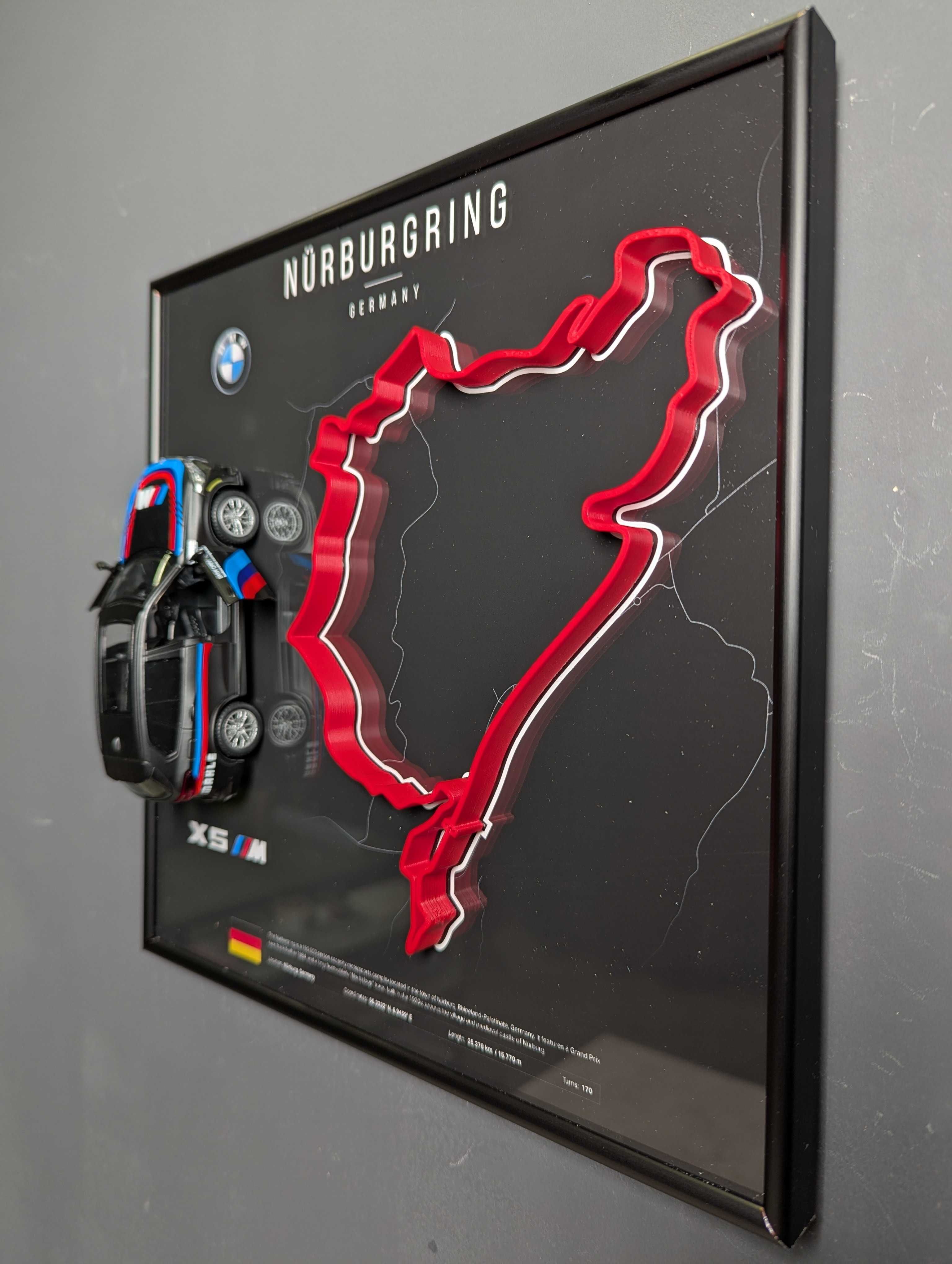 Модель CCA з Рамкою BMW X5/M В Масштабі 1:43 та 3D Трасою Nürburgring