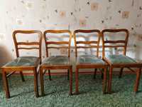 4 krzesła z lat 50tych