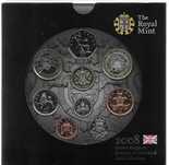 Inglaterra - - - "Carteira Anual BNC-2008" - - - - - Moedas