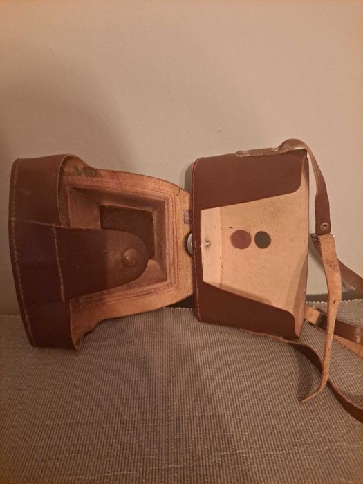 Aparat ami 66 z futerałem z naturalnej skóry