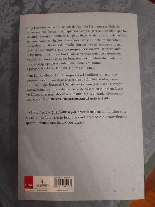 António Ferro - Um Homem por Amar, de Rita Ferro