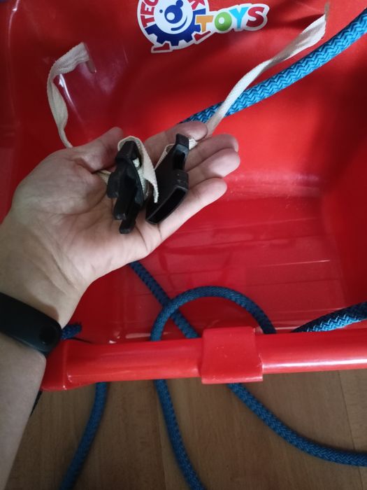 Huśtawka plastikowa kubełkowa