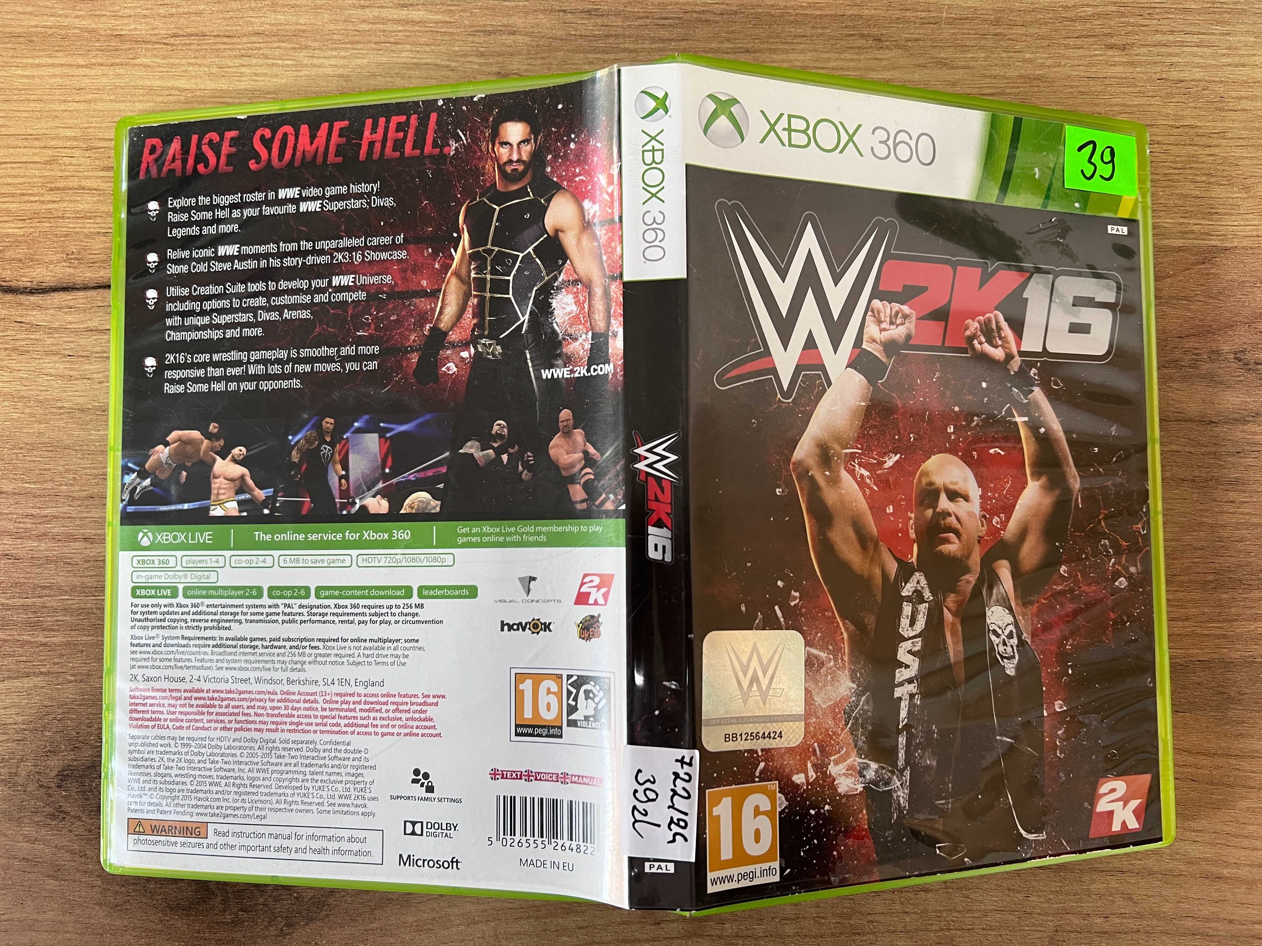 WWE 2K16 Xbox 360 | Sprzedaż | Skup | Jasło Mickiewicza