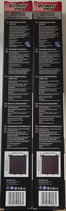 Cortina de proteção para vidros de carros