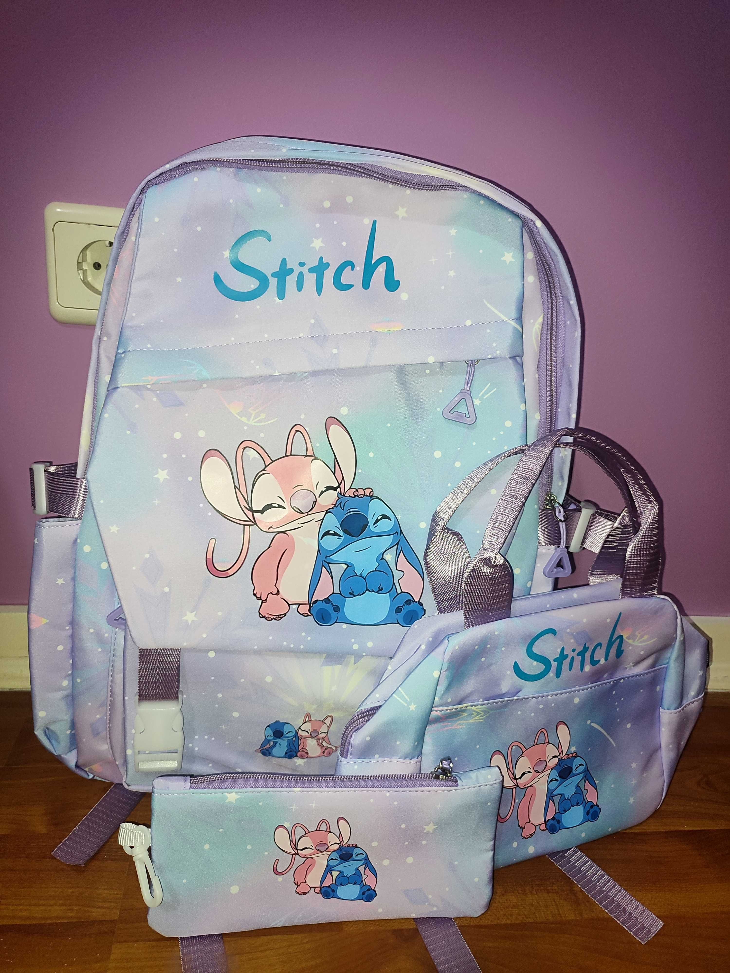 Conjunto de escola  Stitch