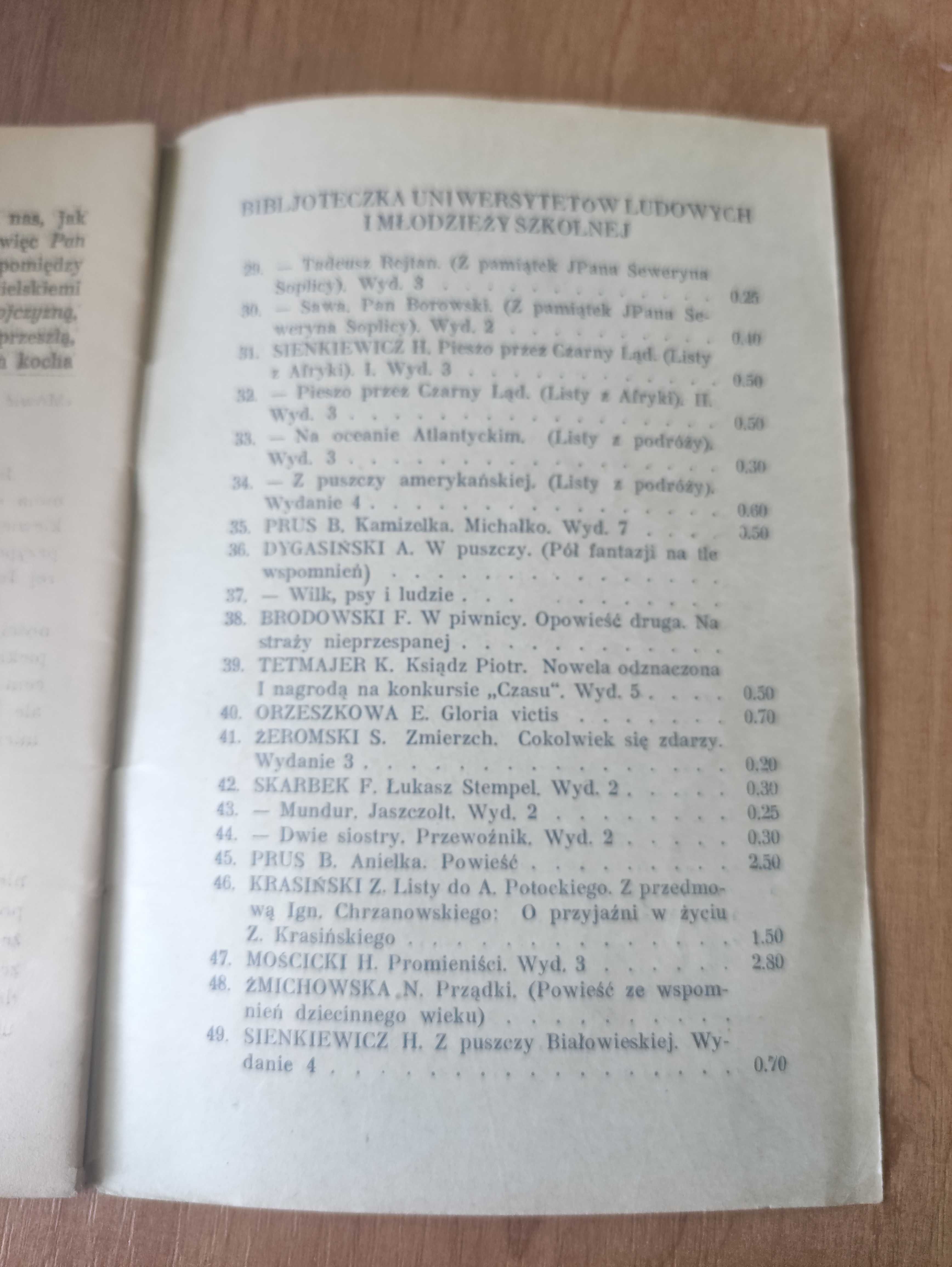 Biblioteczka uniwersytetów ludowych i młodzieży szkolnej. 1933 t.101
