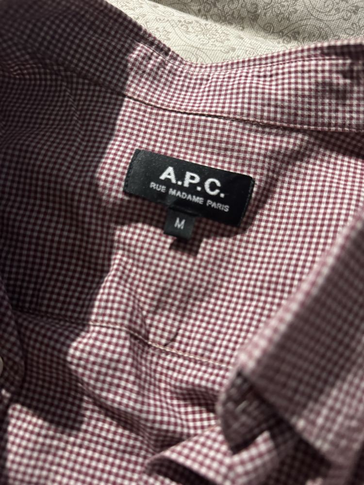 Нова сорочка A.P.C оригінал. Чоловіча.