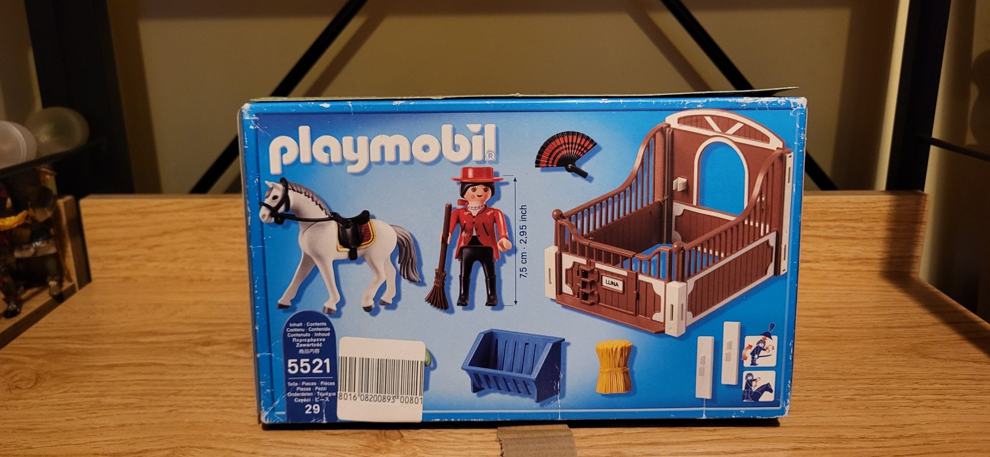 Playmobil 5521 Koń andaluzyjski plus boks nowy zestaw