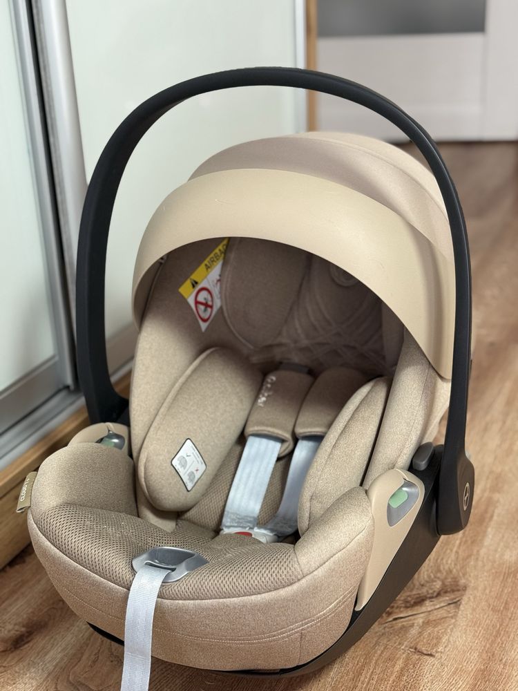 cybex cloud t i size cozy beige plus