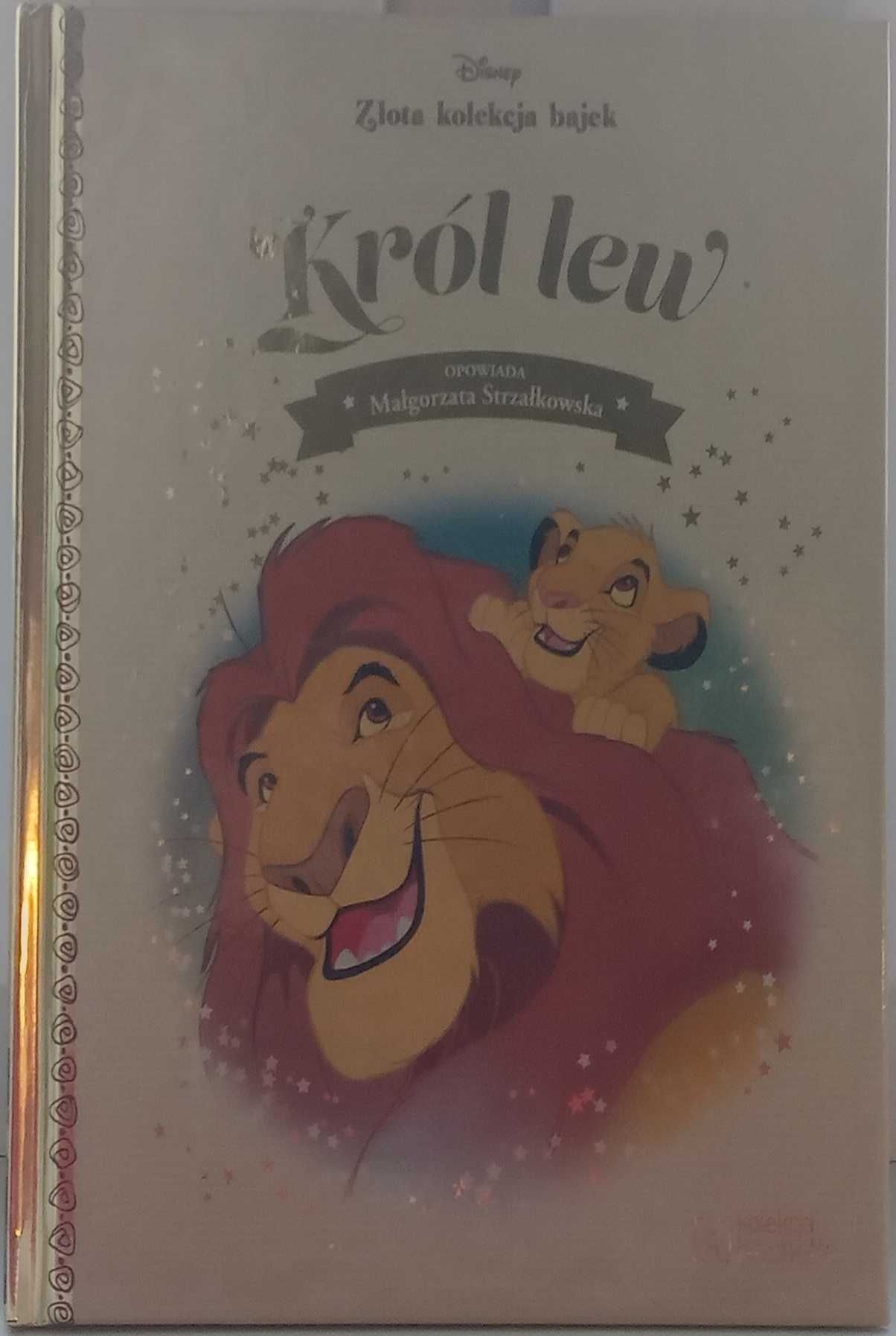 Książka Disney Złota kolekcja bajek część 1 - ''Król Lew''