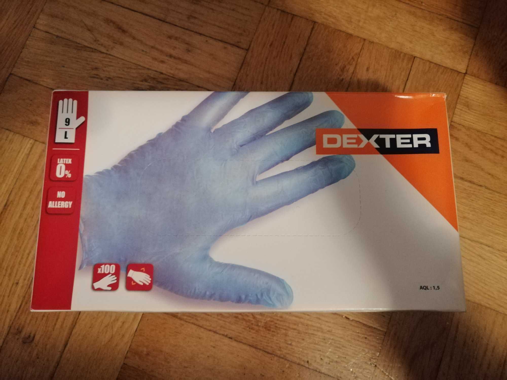 Rękawiczki nitrylowe Dexter rozmiar L